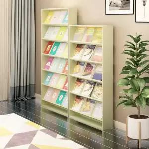 잡지 팜플렛 수납장 스탠드 잡지꽂이 선택 색상 진열스탠드