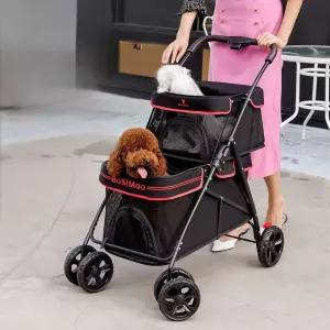 개모차 2인용 더블유모차 고양이 반려용품 더블 애견 강아지