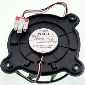 [미국배송] 삼성호환 하이어 냉장고와 호환되는 12035GE12MYT 냉장고 MELCO 3와이어 증발기 DC 12V 0.26A 100X100MM