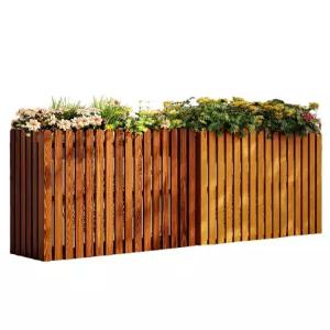 에어컨 커버 원목 덮개 실외기 인테리어 나무