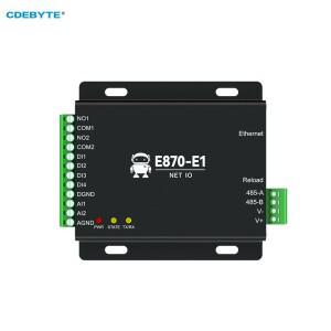 Edge Acquisition Gateway IO 컨트롤러 이더넷 RS485 4DI  2DO 2AI CDEBYTE E870-E1 TCPUDPMQTT 프로토콜 M