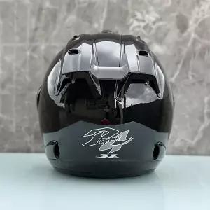 바이크 오토바이 반모헬맷 Ram4 브라이트 블랙 하프 헬멧 라이트 레이싱 스쿠터 남여공용 공용 오픈 페이스