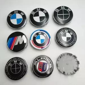 자동차휠캡 4개 68mm BMW 호환 허브 센터 커버는 E46 E39 E60 E90 E53 E36 E30 E87 F10 F30 X1 X3 X5 X6 X7