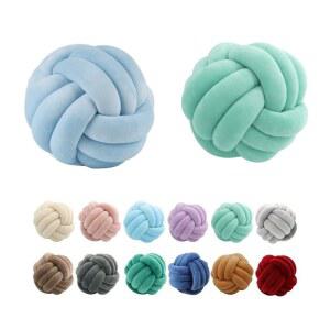 홈 의자 소파 침대에 대 한 장식 던지기 매듭 베개 제 결혼 공 수 라운드 미적 쿠션 벨벳 선물