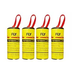 해충 파리끈끈이 주방 캠핑 날파리 벌레 트랩 4개 (WFJ5P6W)