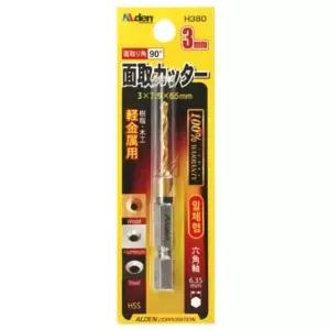 목재 가공 드릴 3mm 접시 기리 목공 일체형 사라기리 (WFJ5BZK)