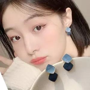 귀찌 큐빅 여자 귀여운 귀걸이 코디 세트 스타 (WFJ5A9J)