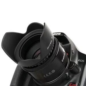 니콘 소니호환 DSLR 카메라용 49/52/55/58/62/67/72/77/82mm 렌즈 가드 후드