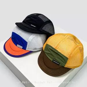 남여 메쉬 편지 야구 모자 양산 빠른 건조 숏 처마 정점 다목적 패션 야외
