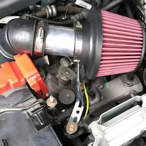 [호환품]실버 메탈 장착 고정 브래킷 자동차 엔진용 범용 냉기 흡입 유도 파이프 필터 지지대 액세서리 1PC