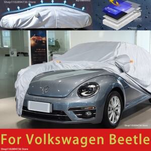 [호환품]폭스바겐 호환 딱정벌레 야외 보호 차량 전체 커버 눈 햇빛가리개 방수 방진 외부 자동차 액세서리