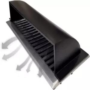 프리마 장식 하드웨어 바닥 통풍구 공기 디플렉터 /다이버터 4 x10 u2013 돔 디자인 헤비 듀티 주조
