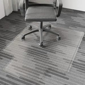 카펫용 FUNMAT 의자 매트 카펫 바닥용 36인치 x 48인치 이지 글라이드 데스크 그립이 있는 베벨드 엣지