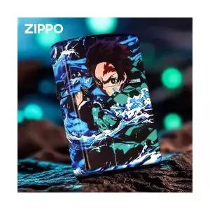 귀멸의칼날 물의호흡 탄지로 지포 라이터 510