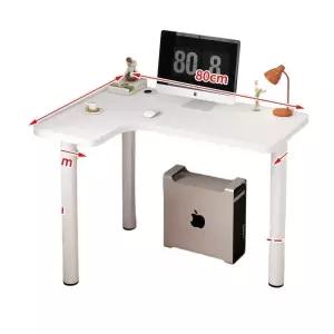 사무용 기역자 테이블 공간활용 데스크 학생 PC 슬림 책상 코너형 침실