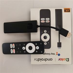 안드로이드 TV 스틱 GD1 4K 스트리밍 미디어 플레이어 Amlogic S905Y4 2G DDR4 16GB 넷플릭스 구글 인증