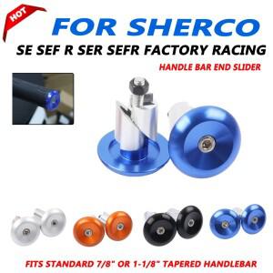 Sherco SC SE 팩토리 125 250 300 450 500 바이크 오토바이 테이퍼 핸들바 엔드 캡 플러그 7/8 인치  1/8