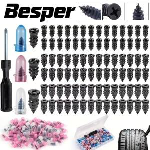 85/22개 자동차 타이어 수리 고무 못 세트 범용 바이크 오토바이 패치 트럭 자전거 스쿠터 펑크 도구
