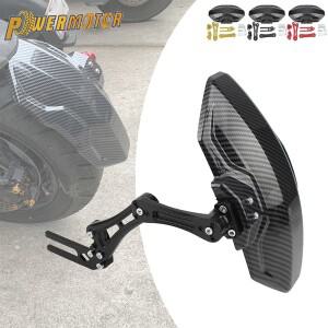 바이크 오토바이 뒷바퀴 펜더 조절식 익스텐더 머드가드 워터 트랜스퍼 알루미늄 스틸 범용 스쿠터 액세서