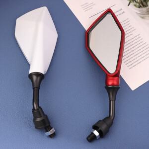 1pcs 바이크 오토바이 백미러 교체 부품 스쿠터 전자 자전거 반전 보조 수정 액세서리