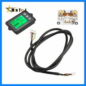 배터리 용량 테스터 용량 표시기 80V 50A/100A/350A LiFePO 쿨롱 계수기용 파워 미터 자동차 도구 액세서리