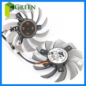 ARX FS1280-S2153A 기가바이트 GT240 GTX460 560 430 440 440 그래픽 카드 선풍기 12V 0.16A 75mm VGA 선풍