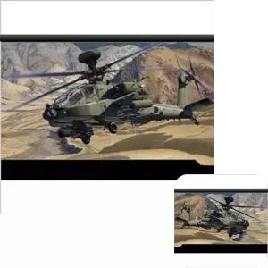 파인테라 영국육군 아카데미과학 조립완구 헬기 피규어 비행기 미니어쳐 아프카니스탄 장난감 AH64D