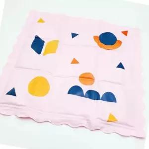 쿨링 방석 핑크색 작업공간 보조용 쿨방석 편안한 휴식 쿠션 (WFJ5T6H)