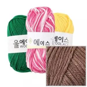 고품질 4개입 뜨개질 뜨개실 털실 NO.495 에이스 (WFJQMCJ)