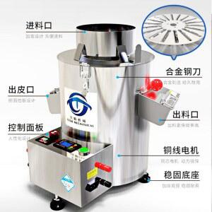 필러 밤나무 필링 목재 액세서리 유물 기계 생강 대용량 탈피 마늘까는기계