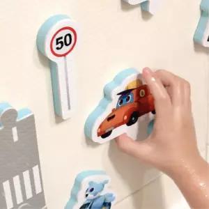 핑크퐁 구조대 목욕놀이 EVA 스티커 29pcs 손주선물 유아장난감