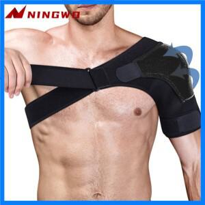 압력 패드가 있는 어깨 지지대 찢어진 회전근개 건염 탈구 AC 관절 건염을 위한 조절 가능한 어깨 보조기