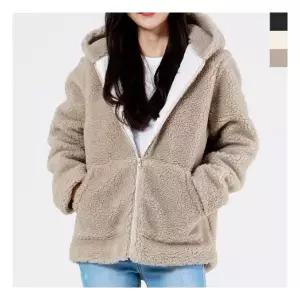 후드집업 점퍼 맨투맨 아우터 안감 누빔 여자 후리스 뽀글이 1007043