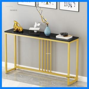콘솔 가구를 위한 벽 복도 테이블에 대한 단단한 철제 북유럽 가벼운 고급 콘솔 테이블 거실 입구 테이블
