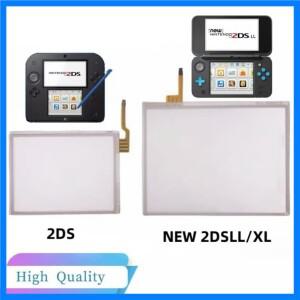 새로운 2DSXL 콘솔 터치 스크린 렌즈 디지타이저 유리 수리를위한 Nintendo 2DS 용 기존 터치 스크린 패널