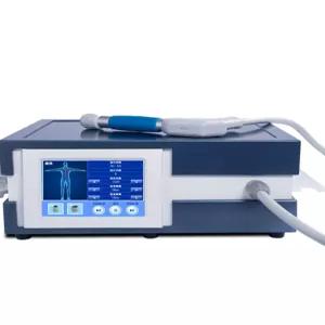 체외충격파 공압탄도 기계 손가방 안마 방사형 업그레이드 마사지 이완 레이크블루 에어충격