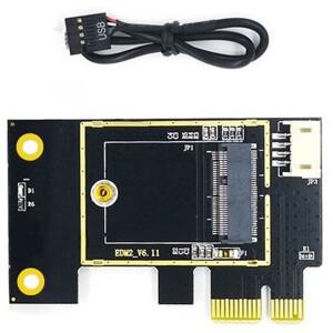 NGFF M.2-PCIE 무선 네트워크 카드 어댑터 7260 8265 1650 1675X AX200 지원