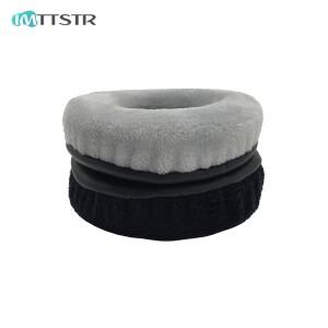 [호환품]sennheiser 호환 HD420 HD433 HD 헤드폰 용 이어 패드 벨벳 가죽 귀마개 교체 쿠션 커버 컵