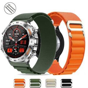 LIGE K52 용 알파인 호환 루프 밴드 1.39 Smart 호환watch 교체 팔찌 스마트 호환 시계 2025 QX7 액세서리