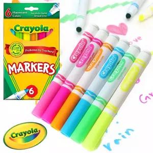 버니토 형광마카6색 컬러매직 아기미술 어린이마카펜