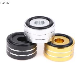 [호환품]1개 알루미늄 아이솔레이션 풋 패드 SP4010 하이파이 앰프 스피커 턴테이블 DAC 스테레오 오디오 4