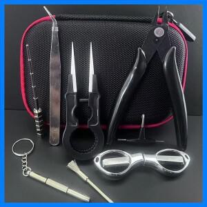 세라믹 포인트 핀셋 T 타입 나사 드라이버 플라이어 수리 도구 키트 와이어 밴드 코일 지아 미니 브러시 가