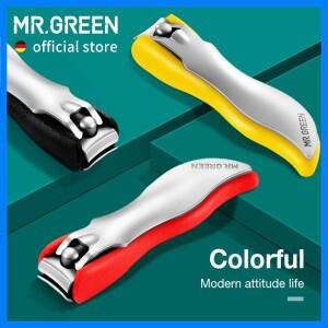 MR.GREEN 다채로운 손톱깎이 안티 스플래시 손톱 커터 분리형 디자인 스테인레스 스틸 매니큐어 도구