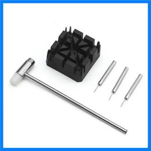 5 개/대 시계 스트랩 링크 리무버 수리 도구 키트 시계 밴드 핀 펀치 해머 팔찌 홀더 조정 펀칭 시계 제조