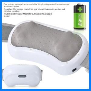 새로운 복부 마사지 장치 가열 복부 마사지 자동 돌 바늘 뜸 뜨거운 압축 및 건강 이점