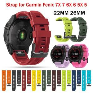 [호환품]Garmin Fenix 7 7X 5 5X Plus 6 6X Pro Forerunner 935 945 스마트 호환 시계 퀵 릴리스 밴드 용