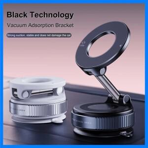 2025년형 접이식 진공 흡착 마그네틱 차량용 핸드폰 거치대 특수 흡착판 내비게이션 폰 홀더