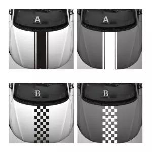 레이싱카 스타일 DIY 자동차 스티커 차꾸미기 데칼시트 20대여성 차량악세사리 튜닝용