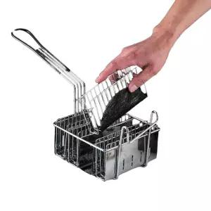 타코튀김기 바스켓 브리또 나초 트레이 핫도그 바구니 홀더