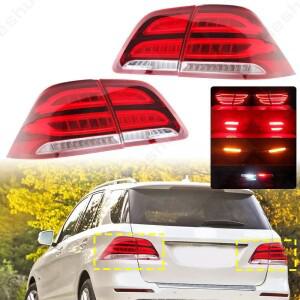 벤츠 호환 ML W166 ML350 ML400 2012 미등 LED 후미등 전체 브레이크 램프